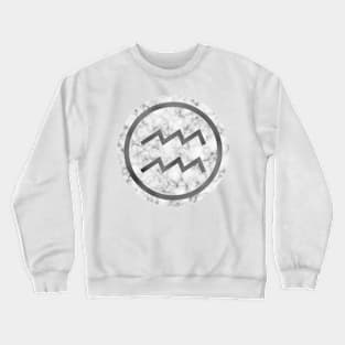 Marble Zodiac - Aquarius Crewneck Sweatshirt